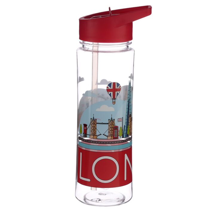 Puckator 550ml Water Bottle London Panorama