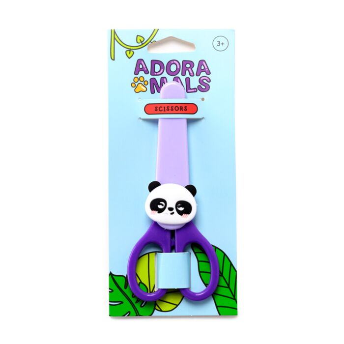 Puckator Adoramals Wild Kids Scissors in Holder with Charm