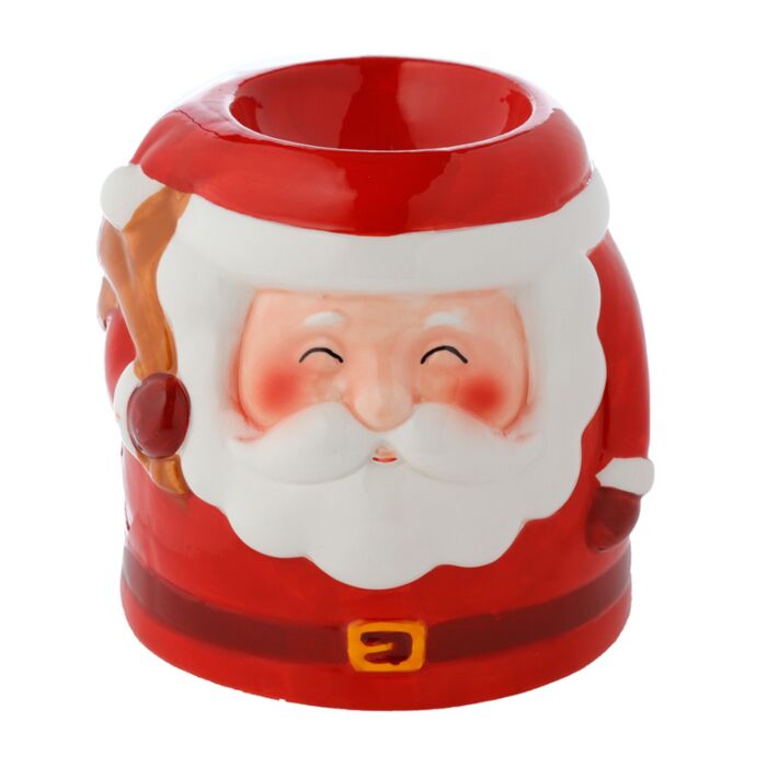 Puckator Festive Friends Santa Shaped Christmas Ceramic Oil Burner
