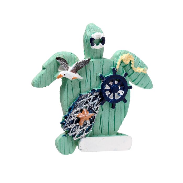Puckator Hand Painted Souvenir Seaside Magnet Nautical Turtle