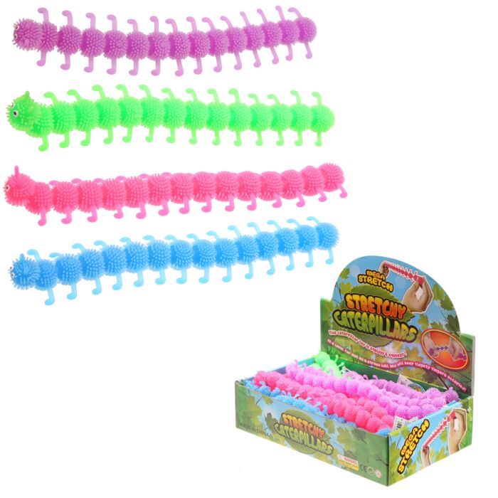 Puckator Stretchy Caterpillar Toy