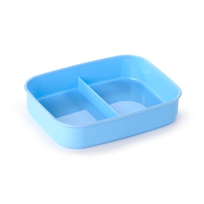 Puckator Foodiemals Clip Lock Stacked Bento Lunch Box with Cutlery