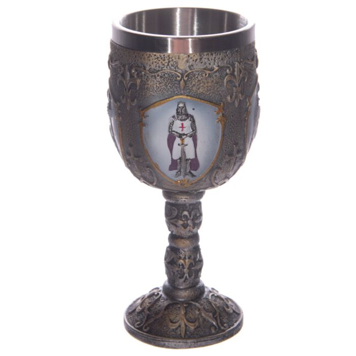 Puckator Decorative Medieval Knight Goblet