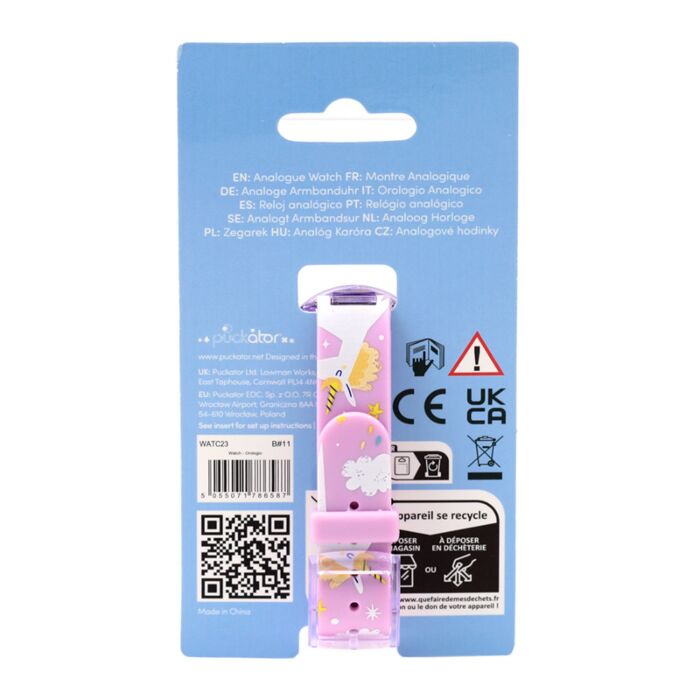 Puckator Unicorn Magic Analogue Watch