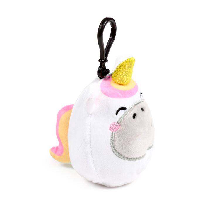Puckator Squidglys Astra the Unicorn Adoracorns Souvenir Plush Mini Keyring
