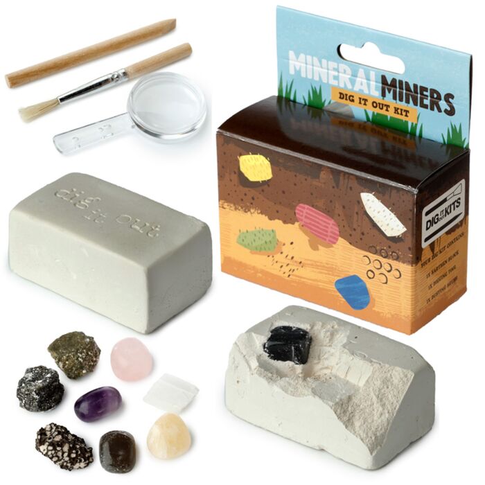 Puckator Rocks, Minerals & Gems Dig-A-Saurs Dig it Out Kit