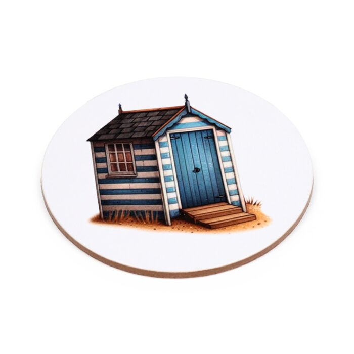 Puckator Coastal Set of 4 Cork Coasters