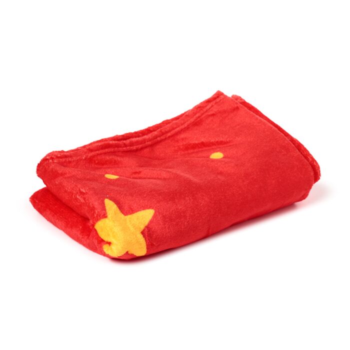 Puckator Blankeazzz Christmas Festive Friends Rudolph 2-in-1 Plush Toy & Travel Blanket