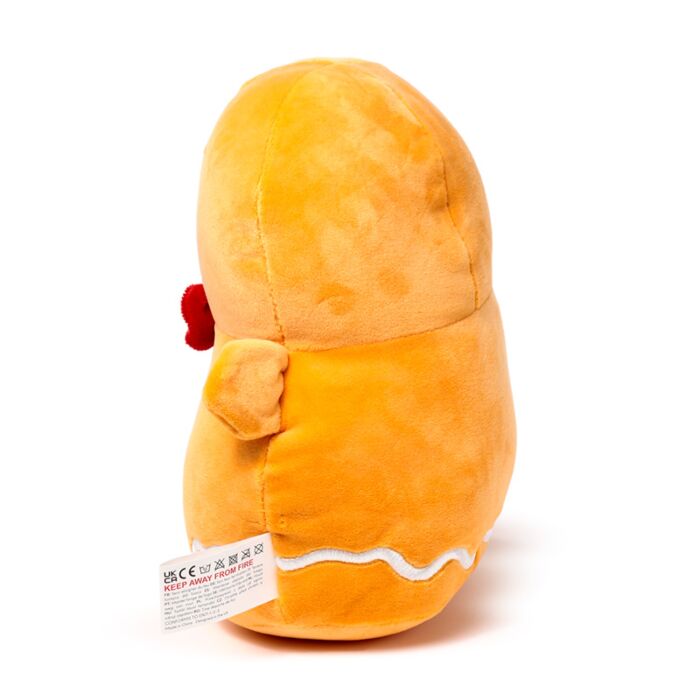 Puckator Squidglys Baker Street Christmas Gingerbread Man Plush Toy