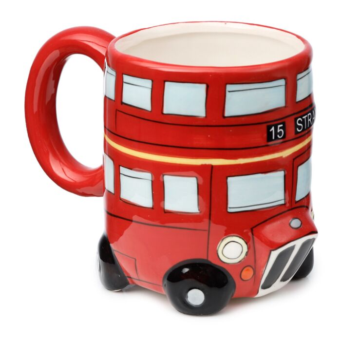 Puckator London Icons Red Routemaster Bus Ceramic Shaped Mug
