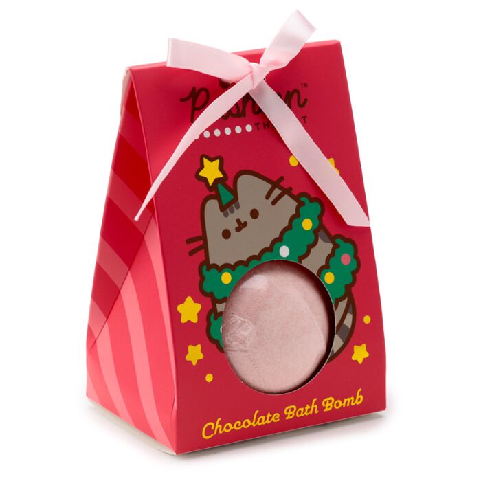 Christmas Pusheen the Cat Bath Bomb in Gift Box