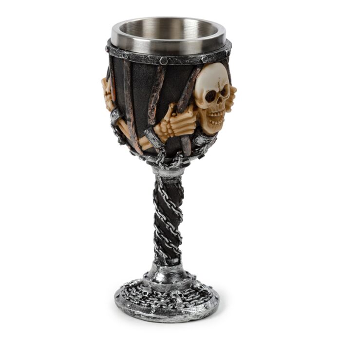 Puckator Decorative Skull with Chains Goblet