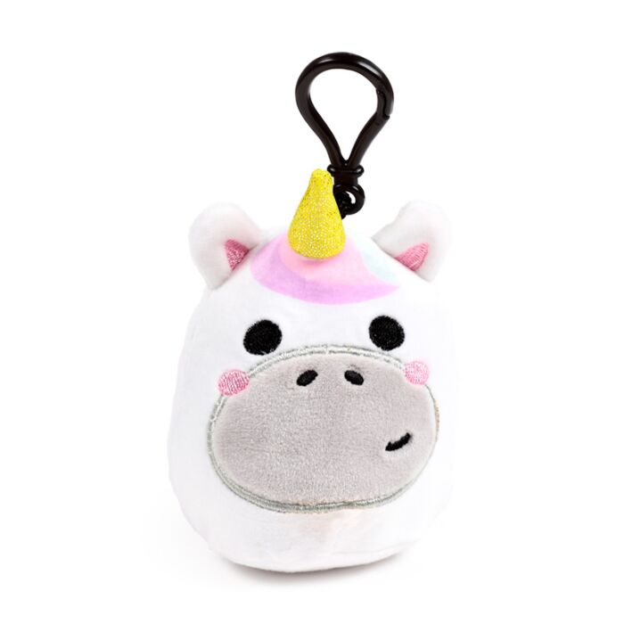 Puckator Squidglys Astra the Unicorn Adoracorns Souvenir Plush Mini Keyring