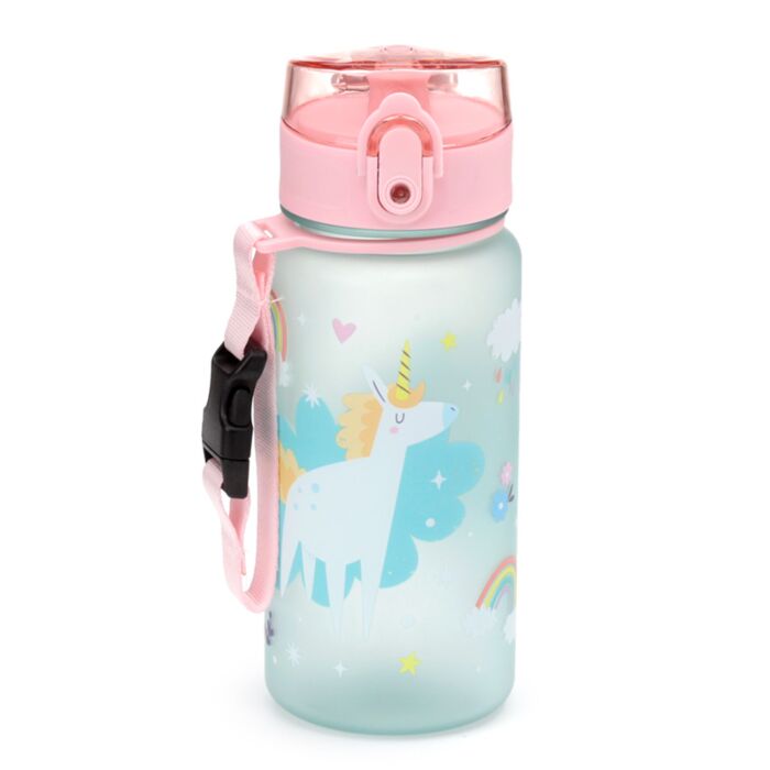 Puckator Unicorn Magic Pop Top 350ml Shatterproof Children's Bottle