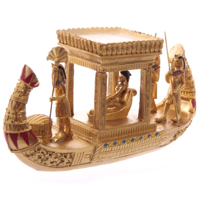 Puckator Golden Egyptian Canopy Boat