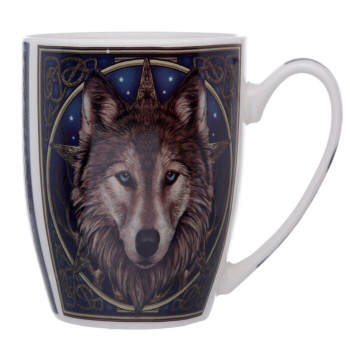 Puckator Lisa Parker Wolf Head Porcelain Mug
