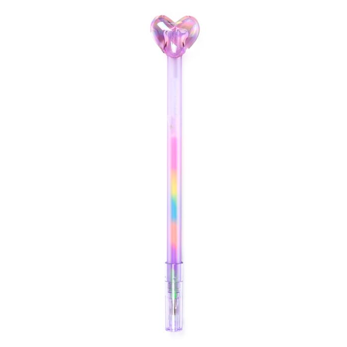 Puckator Amore Heart Rainbow Ink Pen