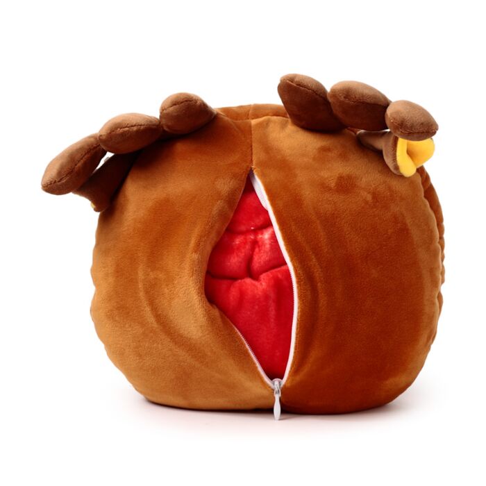 Puckator Blankeazzz Christmas Festive Friends Rudolph 2-in-1 Plush Toy & Travel Blanket