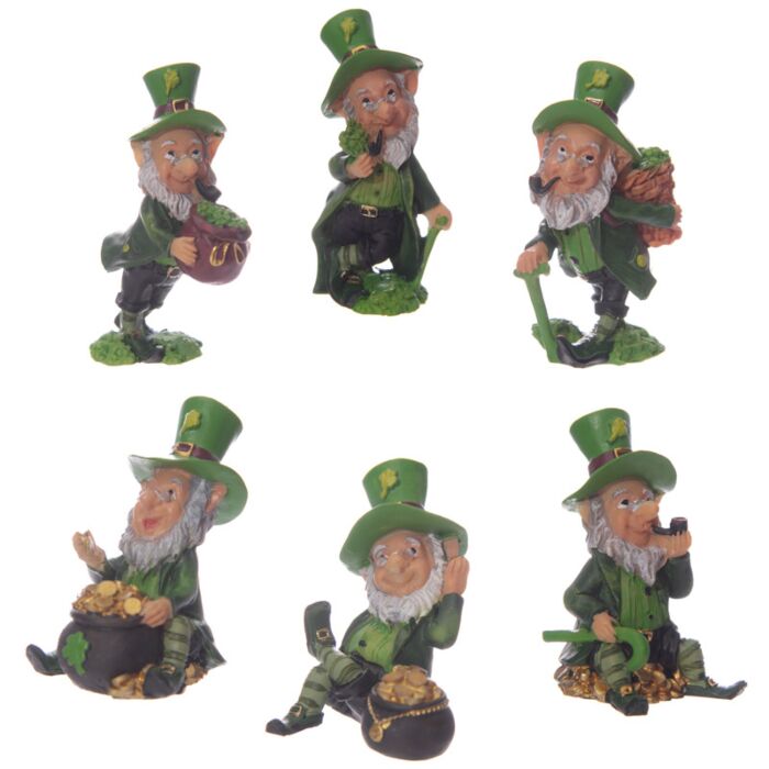 Puckator Lucky Leprechaun World Figures