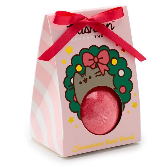 Christmas Pusheen the Cat Bath Bomb in Gift Box