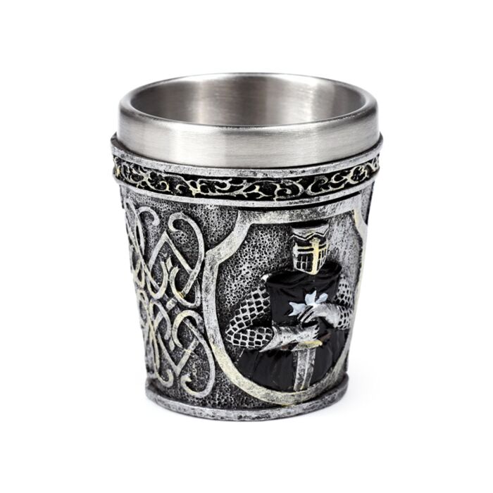 Puckator Decorative Medieval Black Knight Shot Glass
