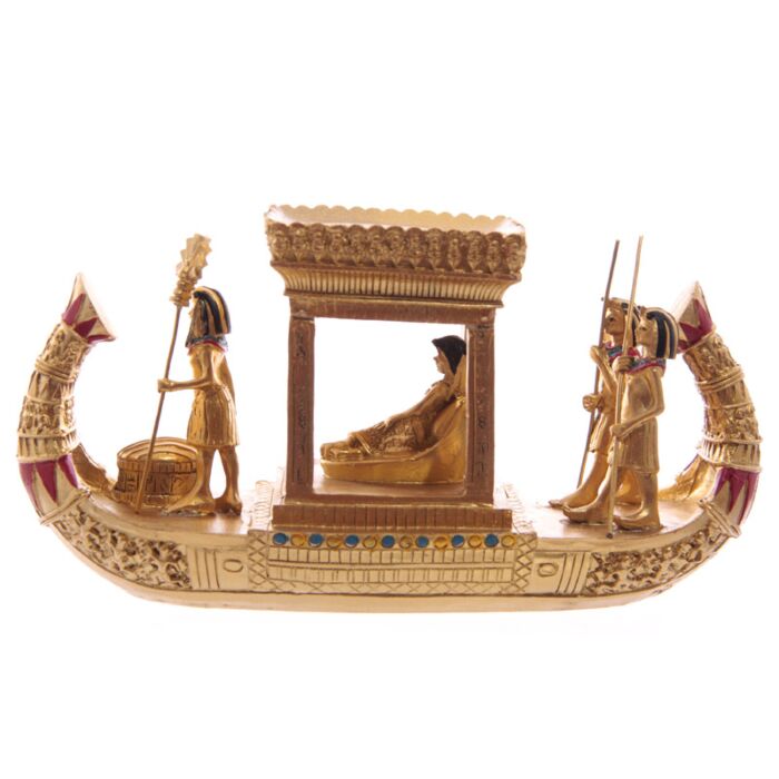 Puckator Golden Egyptian Canopy Boat