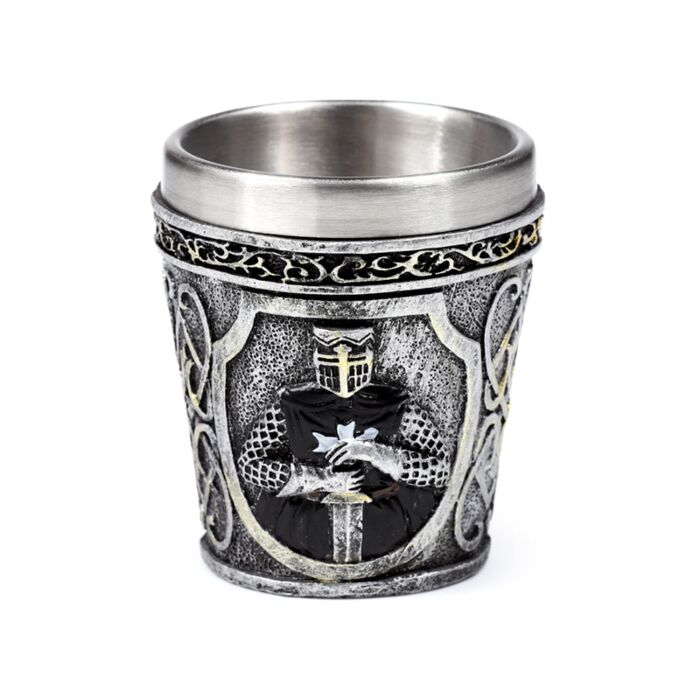 Puckator Decorative Medieval Black Knight Shot Glass