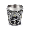 Puckator Decorative Medieval Black Knight Shot Glass