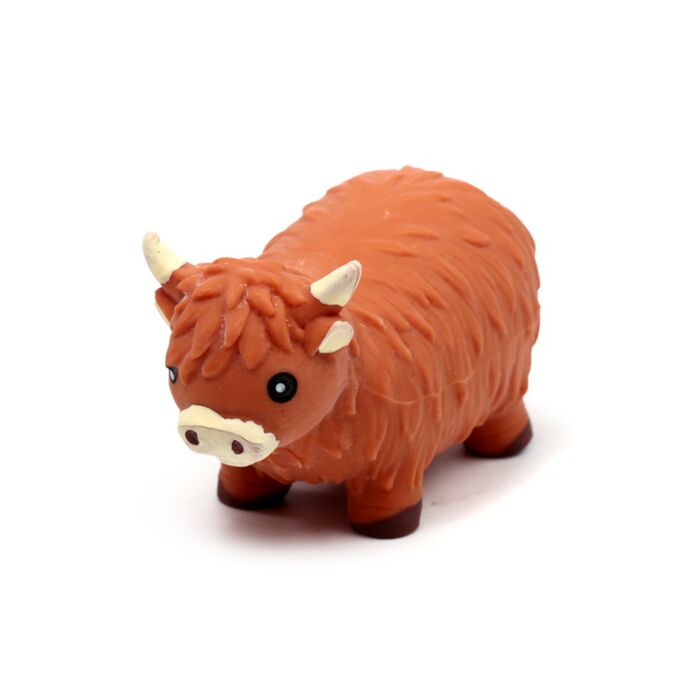 Puckator Stretchy Highland Coo Toy