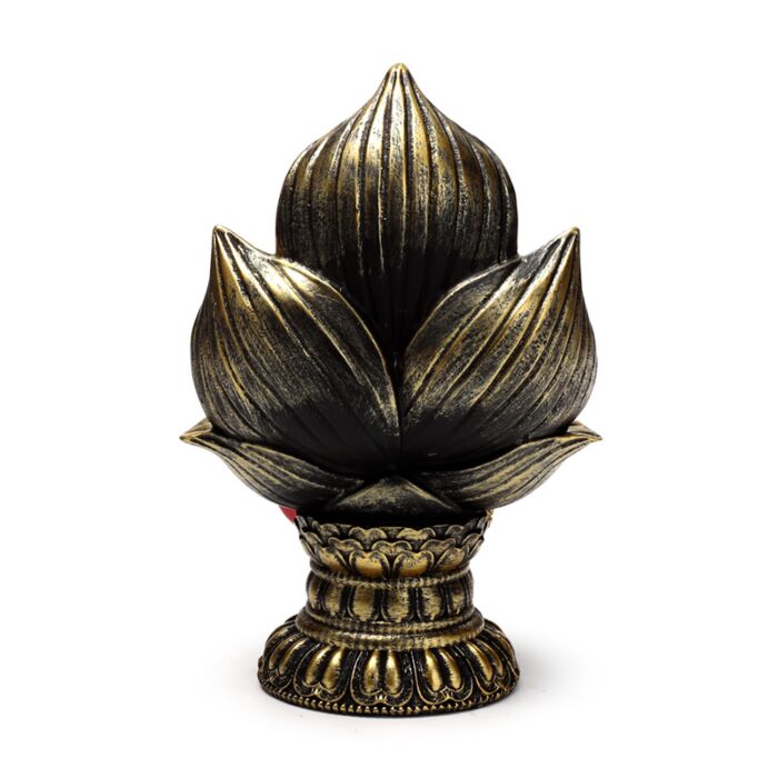 Puckator Red & Gold Thai Buddha Seated Lotus