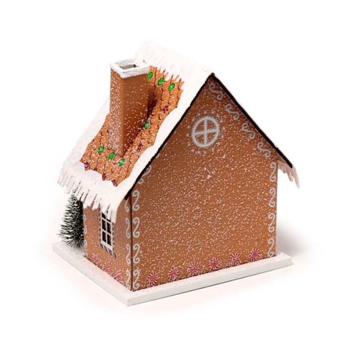 Puckator Gingerbread Bakery Christmas House LED Decoration