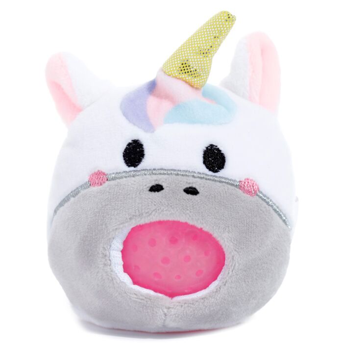 Puckator Queasy Squeezies Adoracorns Unicorn Plush Squeezy Toy