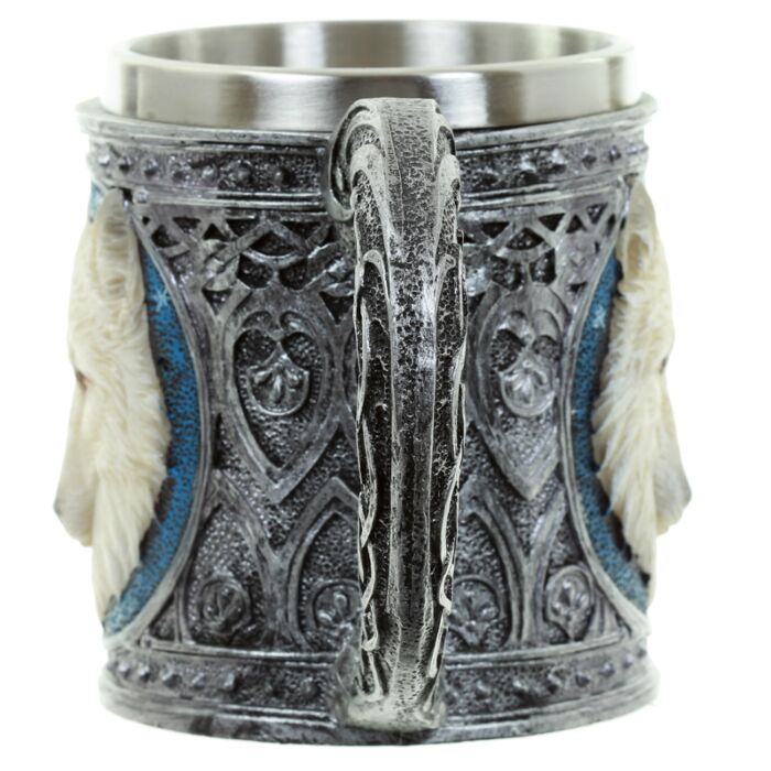 Puckator Decorative White Wolf Tankard