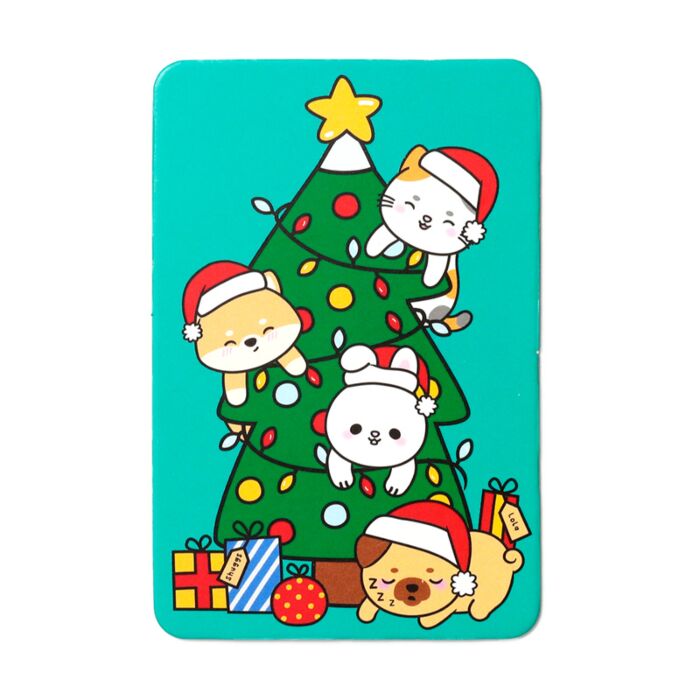 Puckator Christmas Adoramals Kids Memory Card Set