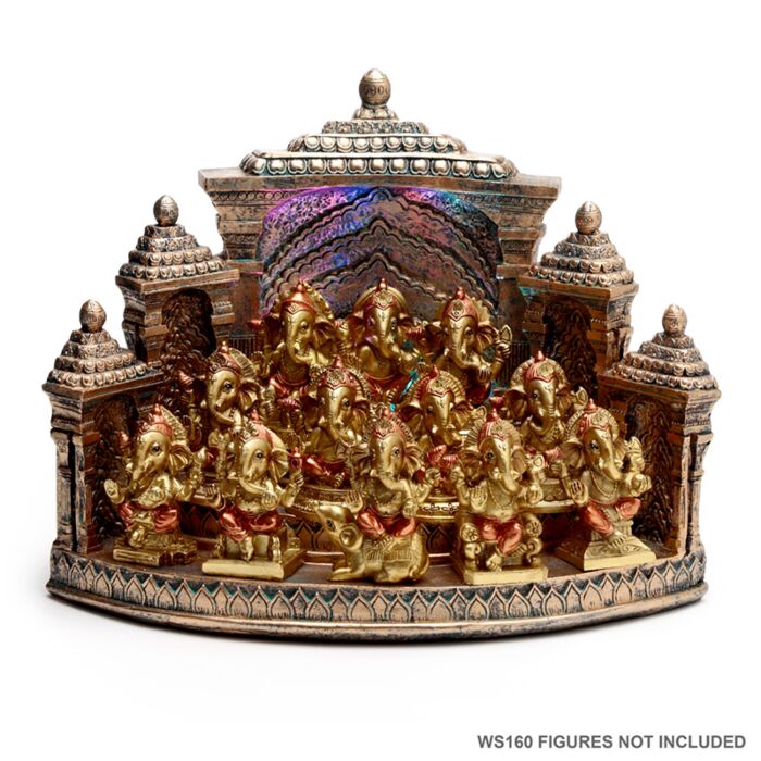 Puckator Ganesh World Figures LED Display Stand