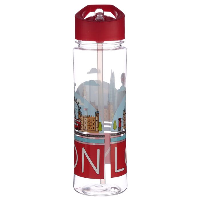 Puckator 550ml Water Bottle London Panorama
