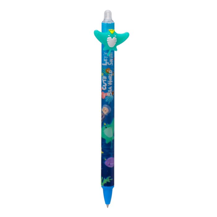 Puckator Inkredible Erasable Pen with PVC Sealife Topper
