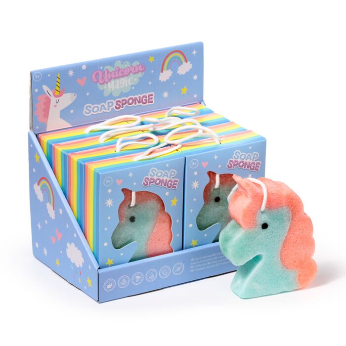 Puckator Unicorn Magic Unicorn Shaped Soap Sponge