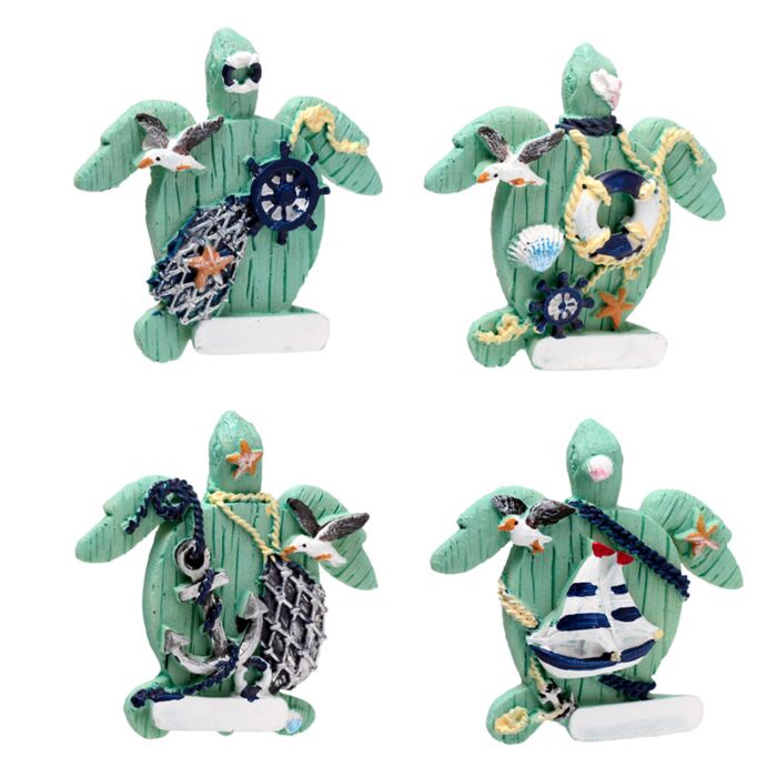 Puckator Hand Painted Souvenir Seaside Magnet Nautical Turtle