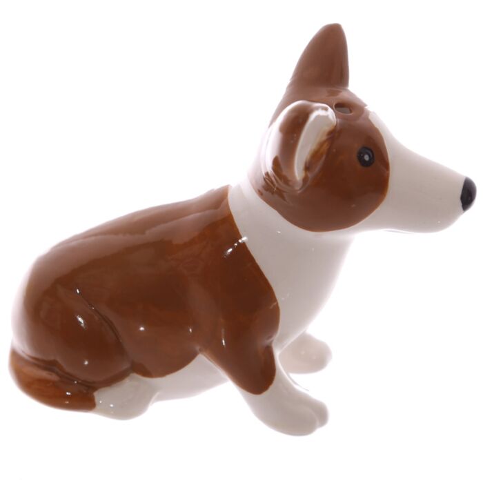 Puckator Queen & Corgi Ceramic Salt & Pepper Set