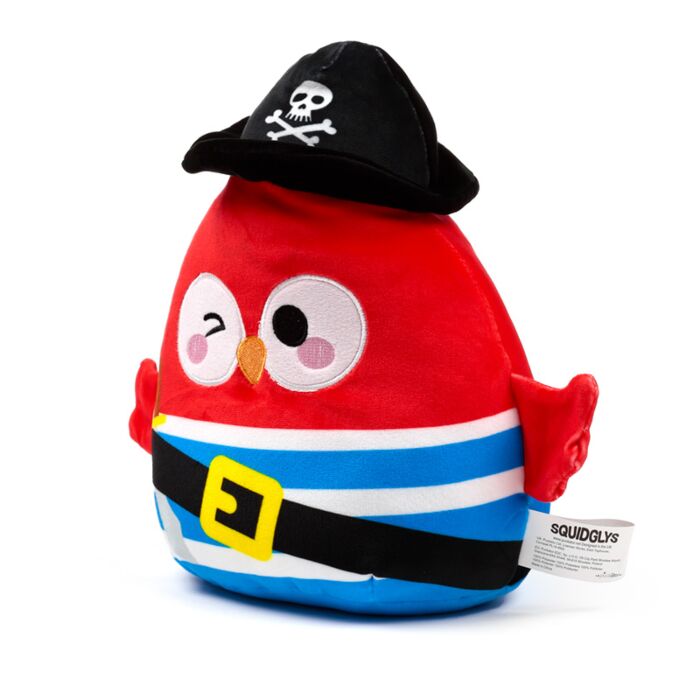 Puckator Squidglys Jolly Rogers Pirates Plush Toy