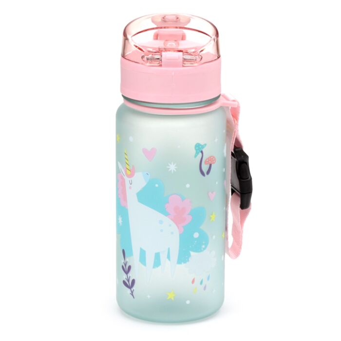 Puckator Unicorn Magic Pop Top 350ml Shatterproof Children's Bottle