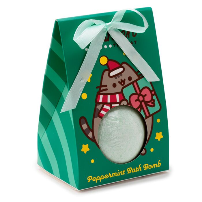 Christmas Pusheen the Cat Bath Bomb in Gift Box