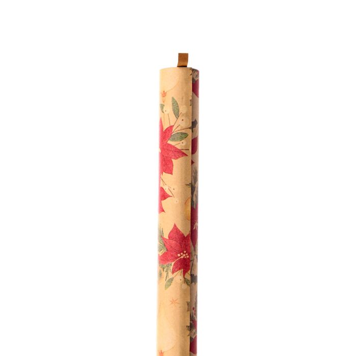 Puckator Christmas Botanicals 3m Wrapping Paper Roll