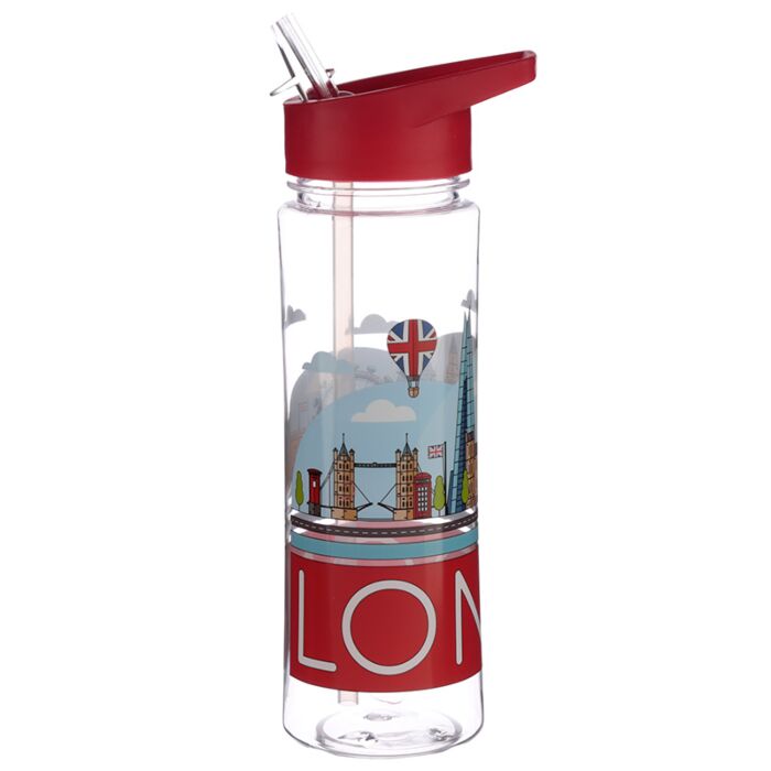 Puckator 550ml Water Bottle London Panorama