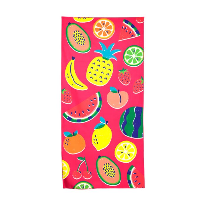 Puckator Summer Fruits Microfibre Beach Towel