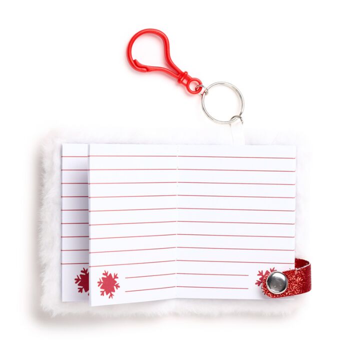Puckator Christmas Jingle Bunch Plush A7 Mini Notepad