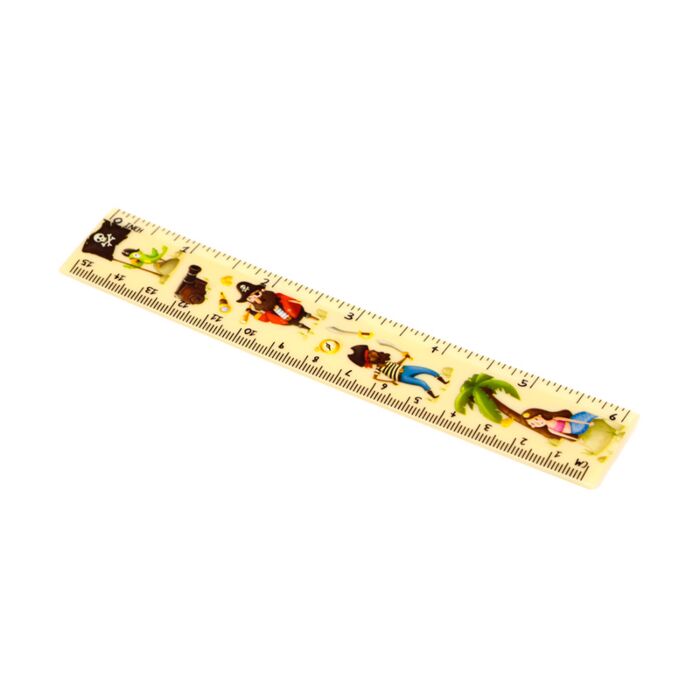 Puckator Jolly Rogers Pirate Ruler (15cm)