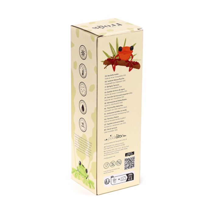 Puckator Tropical Tree Frog Hot & Cold Drinks Bottle 500ml