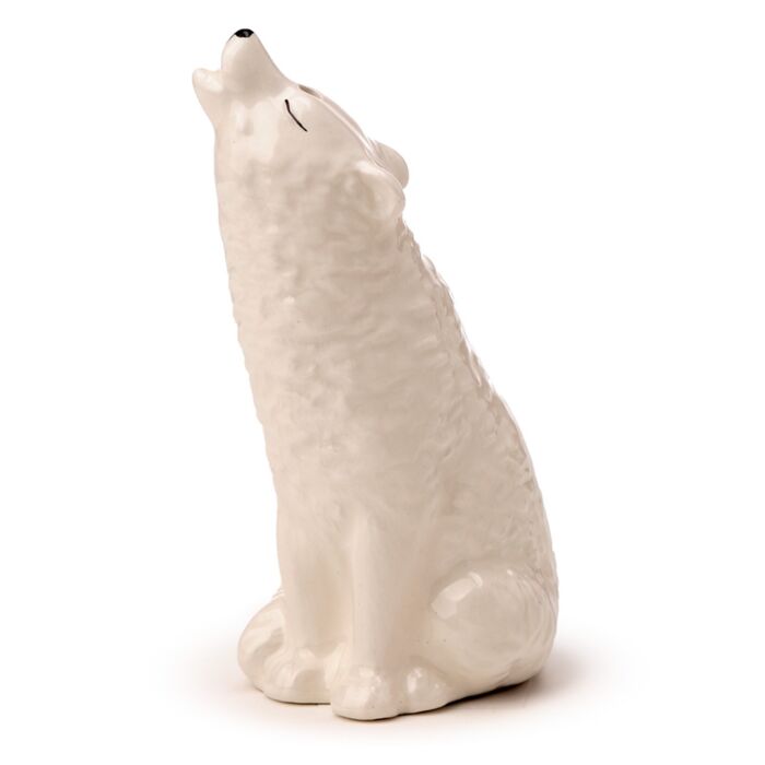 Puckator White Wolf Ceramic Salt & Pepper Set